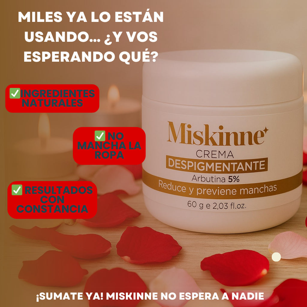 Crema Despigmentante Miskinne
